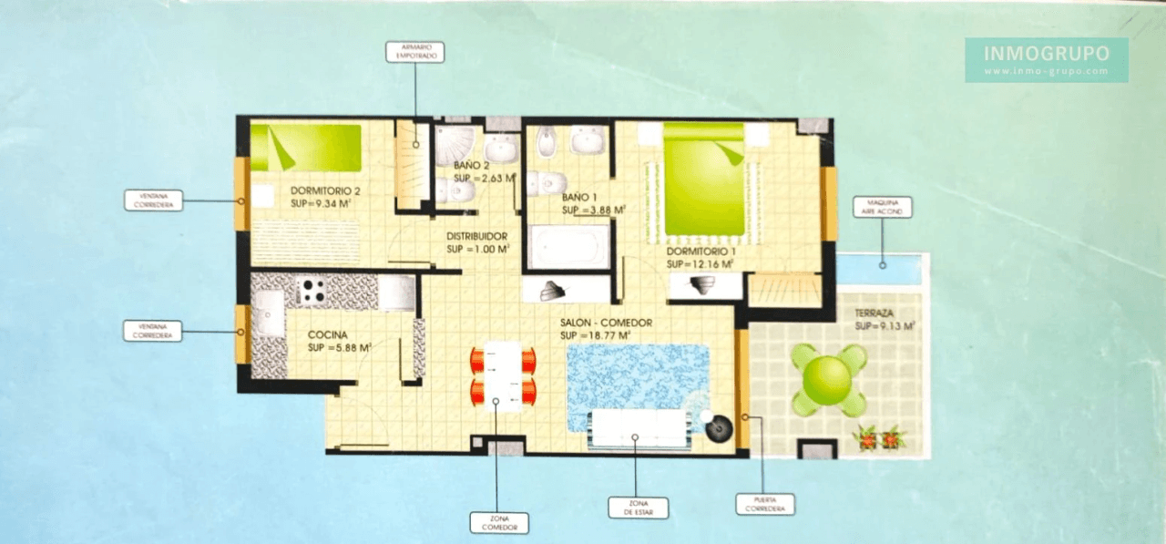 Bonito apartamento en Valparaiso