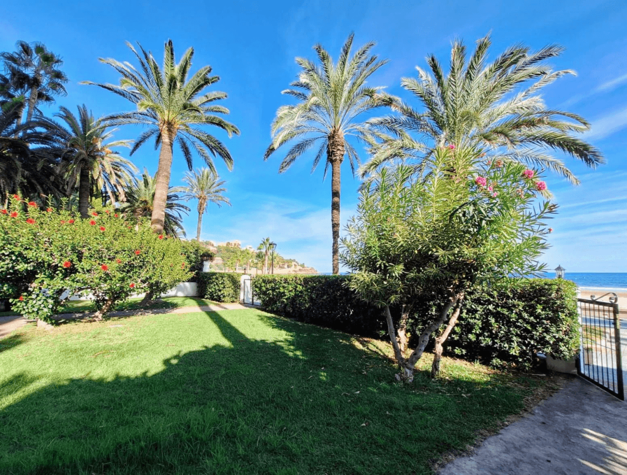 Apartamento primera linea de la playa zona voramar.