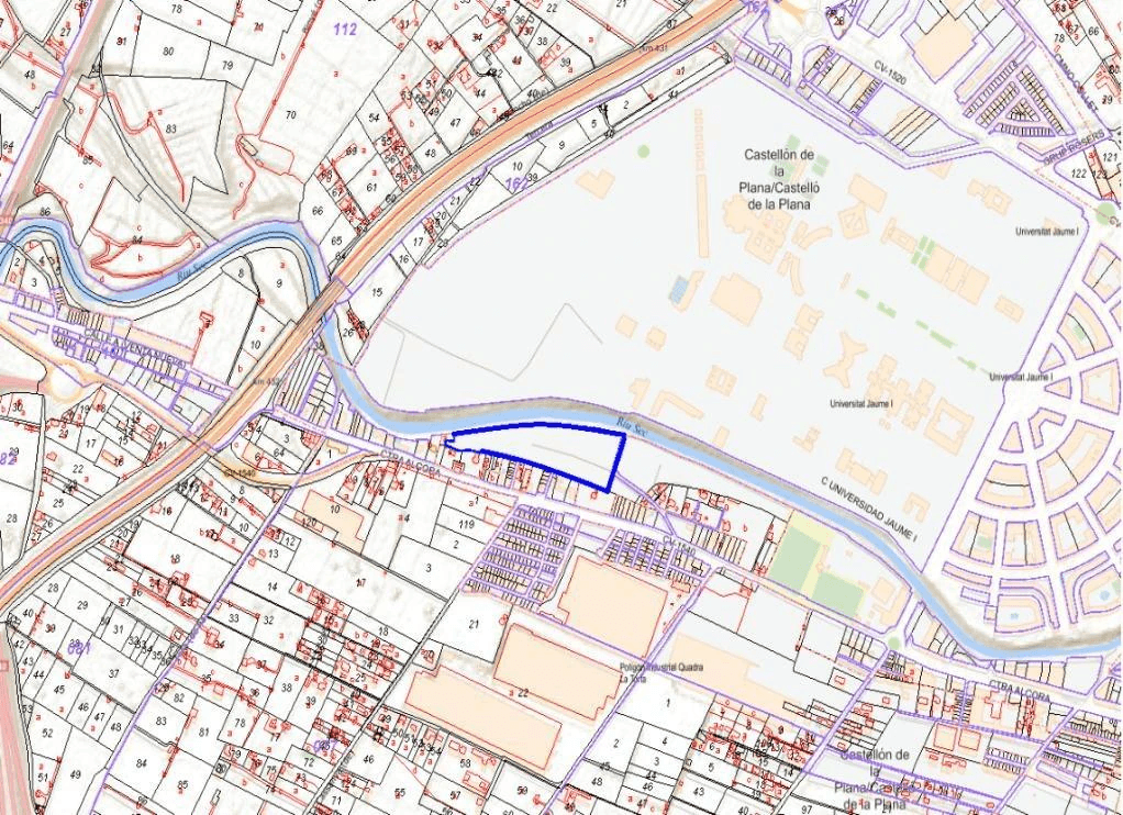 Venta de Suelo Urbano Residencial + Finca Rústica en Camino Del Riu Nº 13 Castellón